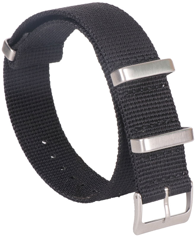 Tiera black NATO Strap