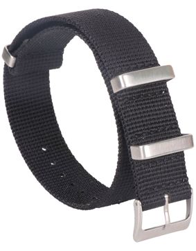 Tiera black NATO Strap