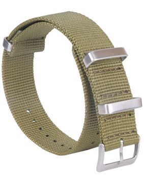 Tiera green NATO Strap