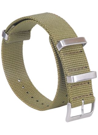 Tiera green NATO Strap