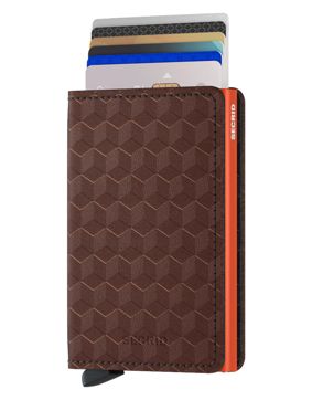 Secrid Slimwallet Optical Brown-Orange