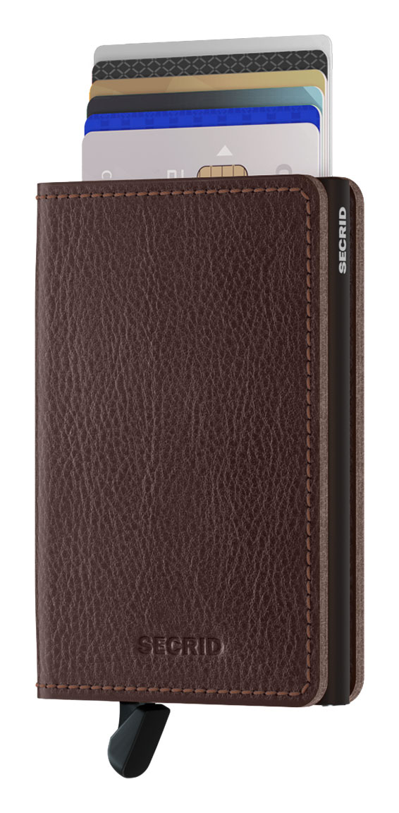 Secrid Slimwallet Veg. Tanned Espresso-Brown 