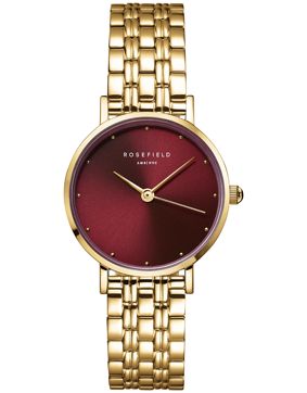 Rosefield Small Edit Burgundy Gold SEGSG-SE01