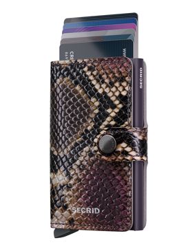 Secrid Miniwallet Serpent Purple