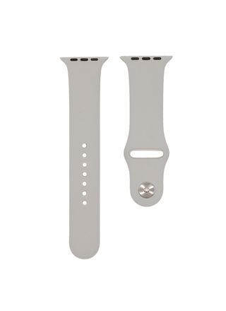 Apple Watch silicone strap grey