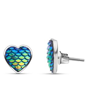 Hopeapuro shell wave earrings