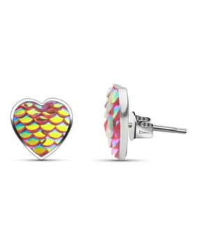 Hopeapuro shell Ariel earrings