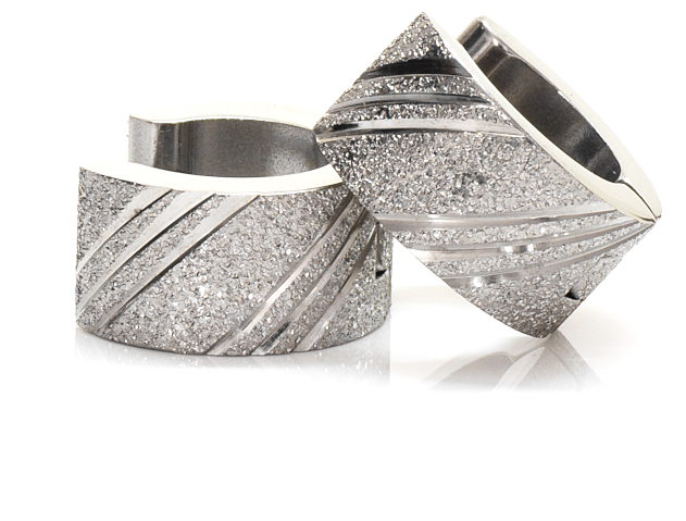 Hopeapuro Sini earrings