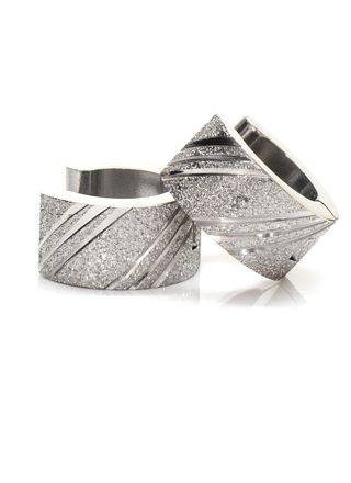 Hopeapuro Sini earrings