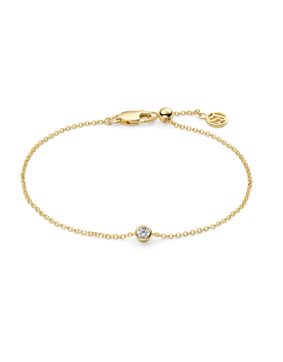 Sif Jakobs Essenza Sarzana Uno Creolo bracelet SJ-B2632-CZ-YG