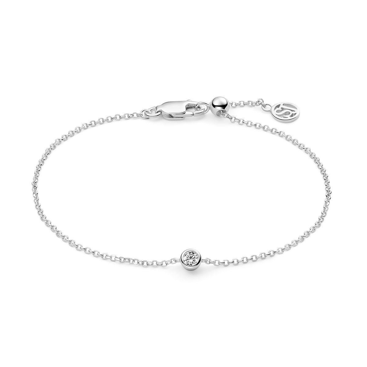 Sif Jakobs Essenza Sarzana Uno Creolo bracelet SJ-B2632-CZ