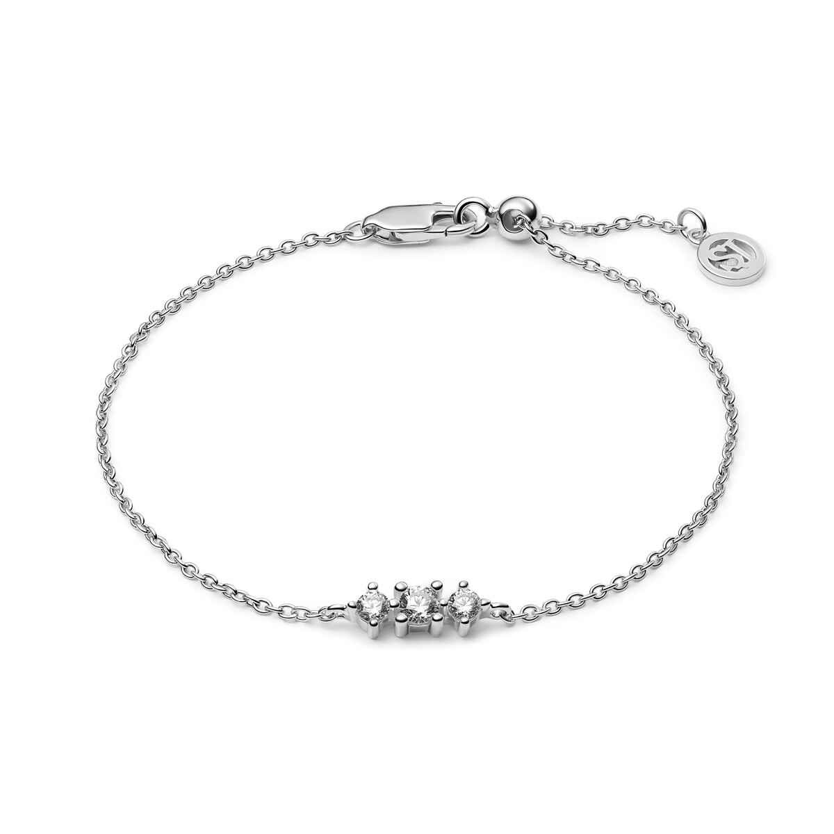 Sif Jakobs Essenza Lucente Tre silver bracelet SJ-B2703-CZ