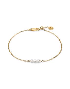 Sif Jakobs Essenza Perla Cinque gold-plated silver bracelet SJ-B2735-P-YG