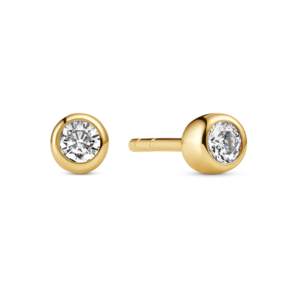 Sif Jakobs Essenza Sarzana Uno earrings SJ-E2629-CZ-YG