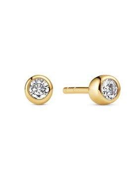 Sif Jakobs Essenza Sarzana Uno earrings SJ-E2629-CZ-YG