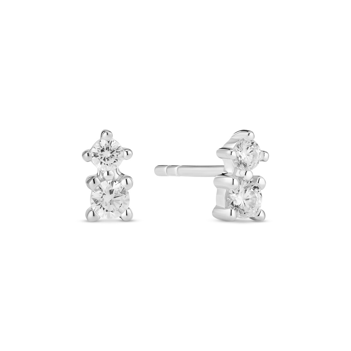 Sif Jakobs Essenza Lucente Due silver earrings SJ-E2702-CZ