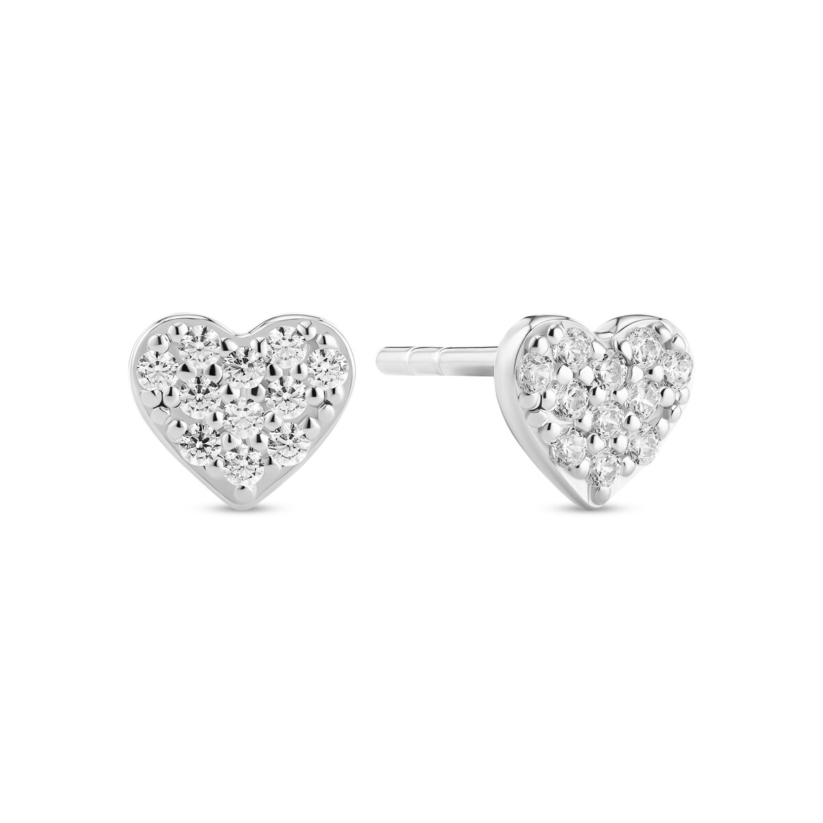 Sif Jakobs Essenza Cuore silver earrings SJ-E2705-CZ