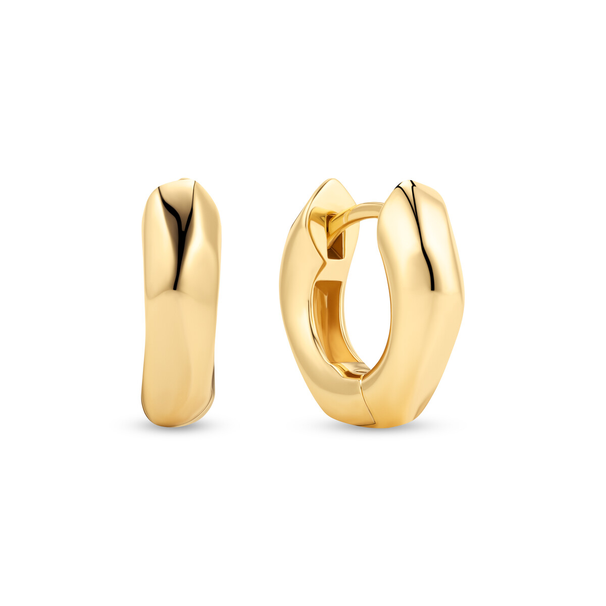 Sif Jakobs Essenza Roccia gold-plated silver earrings SJ-E2724-YG