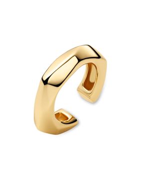 Sif Jakobs Essenza Roccia ear cuff gold-plated silver SJ-E2726-YG