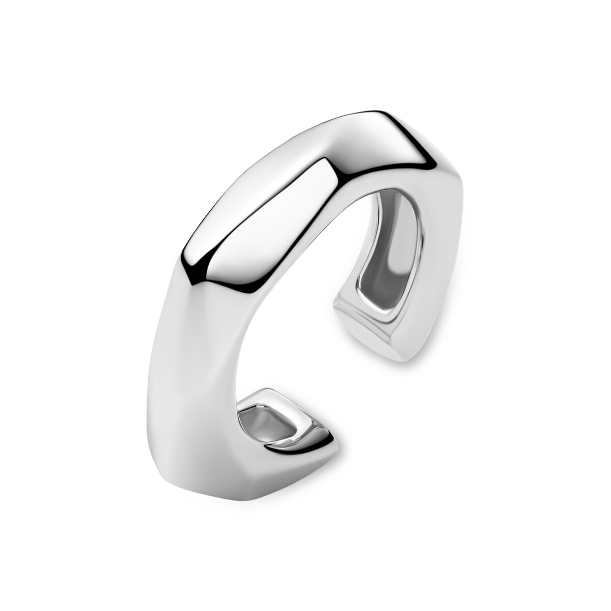 Sif Jakobs Essenza Roccia ear cuff silver SJ-E2726