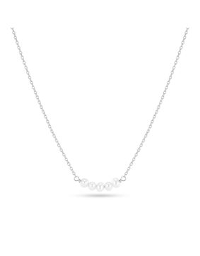 Sif Jakobs Essenza Perla Cinque silver necklace SJ-N2735-P