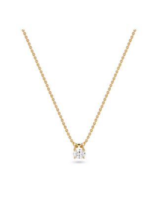 Sif Jakobs Essenza Ovale gold-plated silver necklace SJ-N2744-CZ-YG