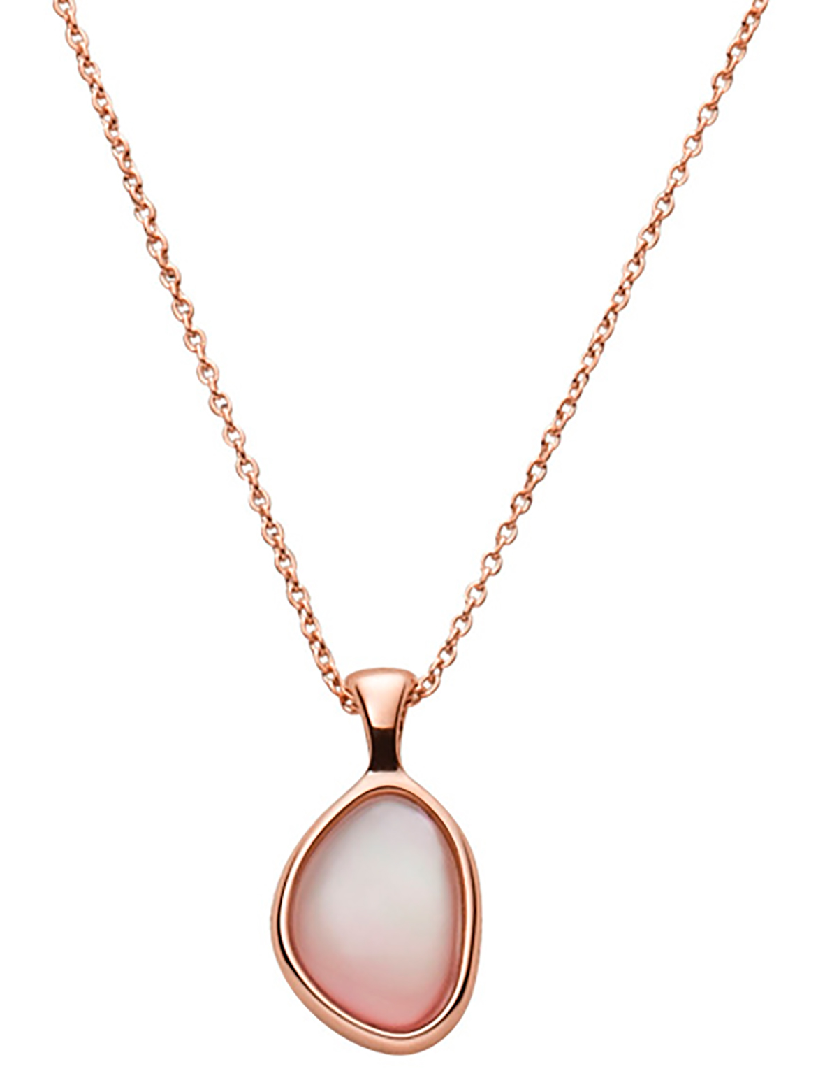 Skagen rose gold necklace hotsell