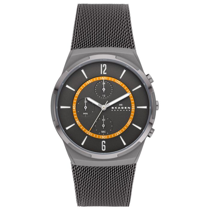 Mens Watches Skagen Titanium Chronograph Skagen Black Label