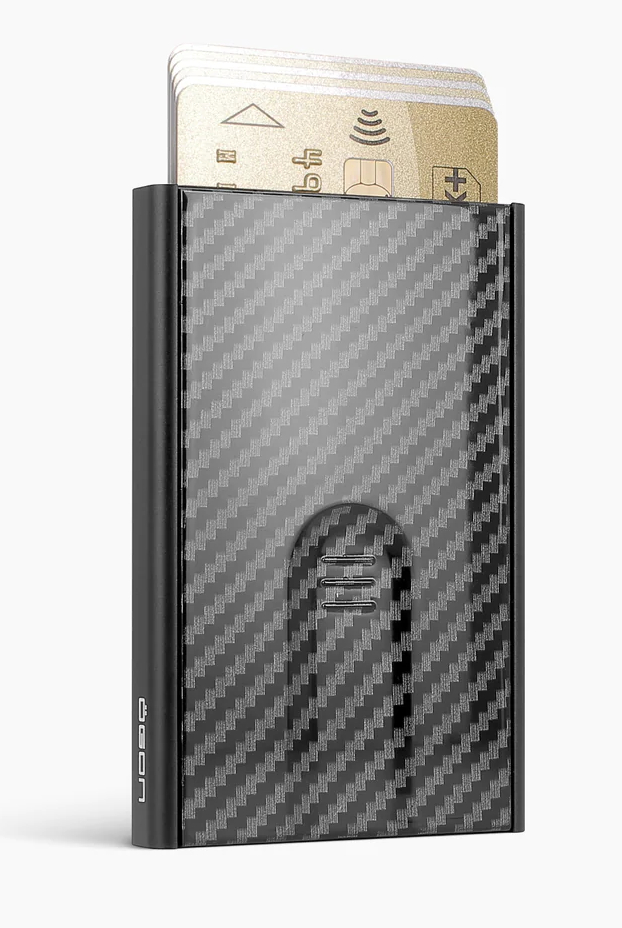 Ögon Slider Carbon RFID card holder