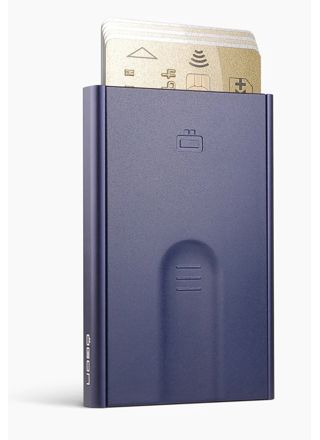 Ögon Slider Navy Blue RFID card holder