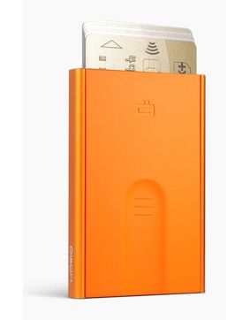Ögon Slider Orange RFID card holder