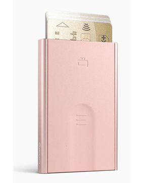 Ögon Slider Blush Pink RFID card holder
