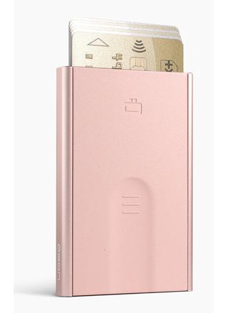 Ögon Slider Blush Pink RFID card holder
