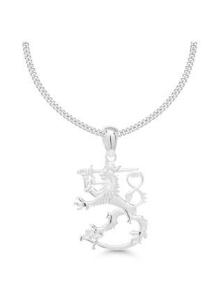 Finnish Lion Silver Necklace SLR-25/50cm