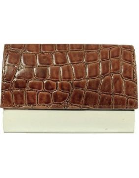 Smartcaze Luxury Brown Business Card Case