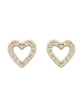 SNÖ of Sweden Valentina small earrings g/clear 1090-5700251