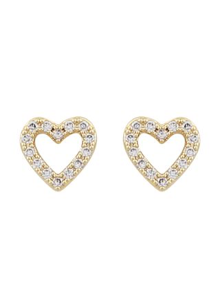 SNÖ of Sweden Valentina small earrings g/clear 1090-5700251