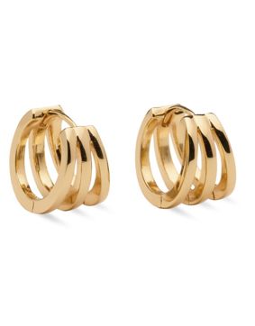 Sparv Soirée gold-colored hoops 1810101
