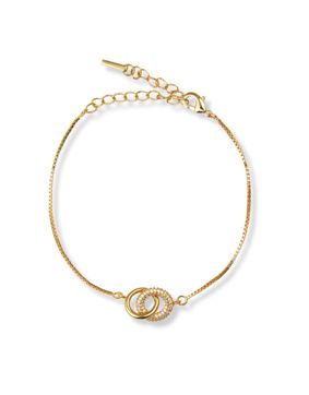 Sparv Soirée Sparkling gold-colored bracelet 2270101