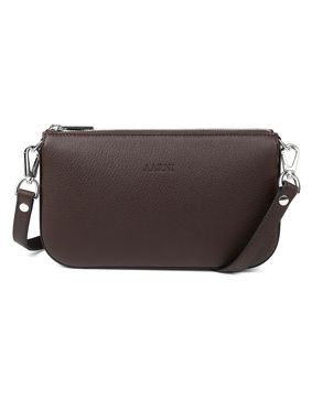 Aarni Sola handbag dark brown-silver