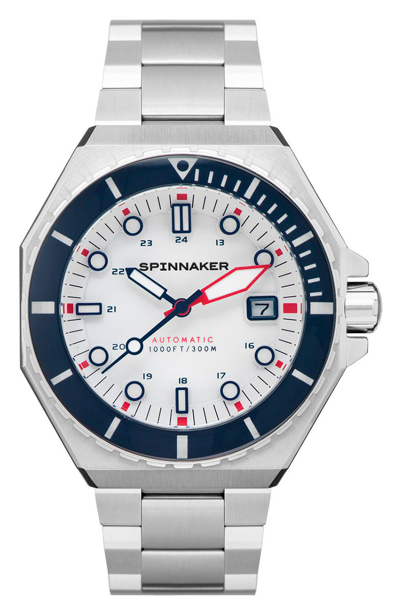 Spinnaker Dumas Regatta White Automatic SP-5081-HH