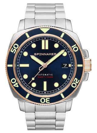 Spinnaker Hull Patriot Blue Diver Automatic SP-5088-55