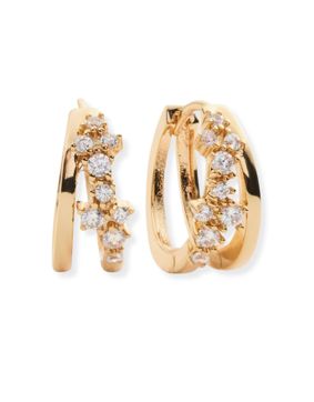 Sparv Whisper hoops earrings gold-plated 1990101