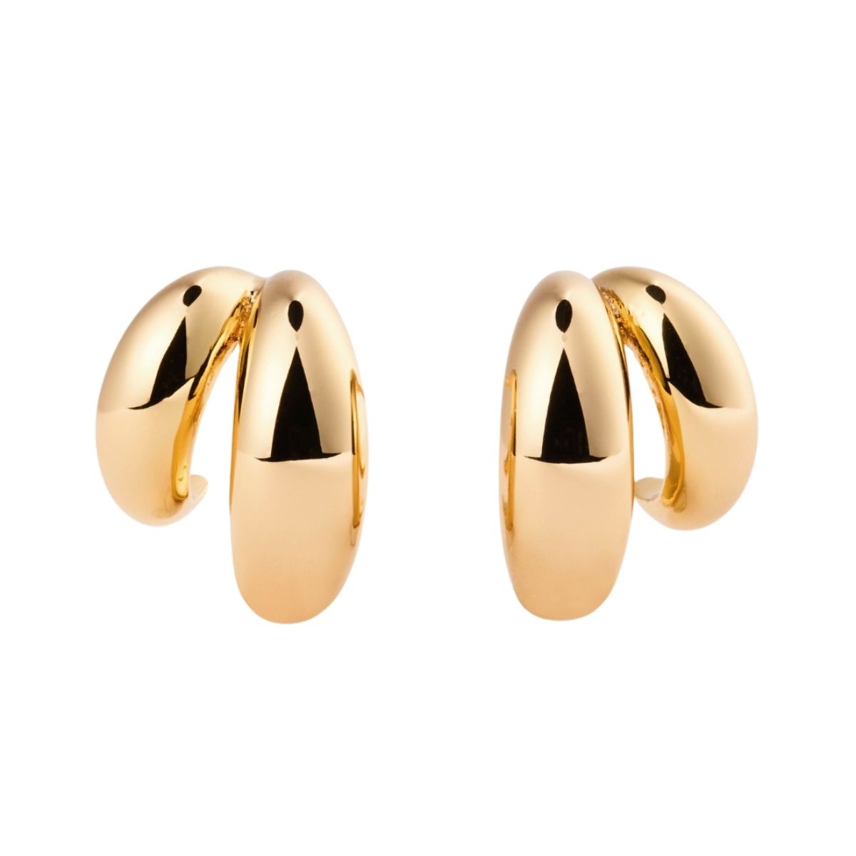 Sparv Core earrings gold-plated 12600101