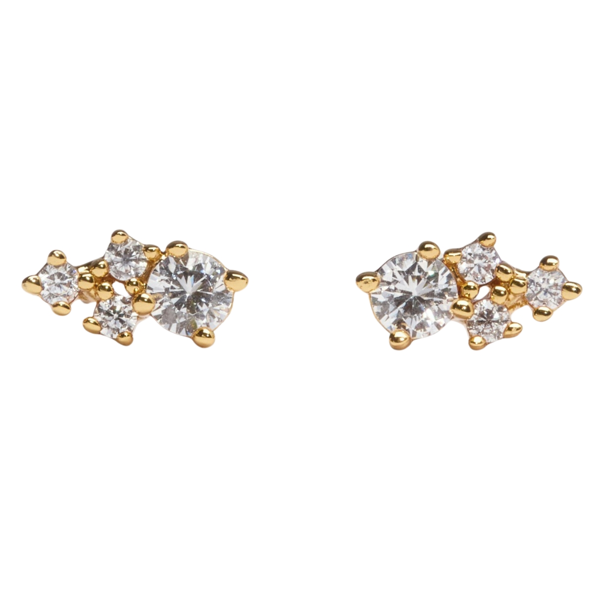Sparv Moonlit earrings gold plated 1800101