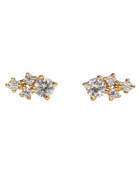 Sparv Moonlit earrings gold plated 1800101