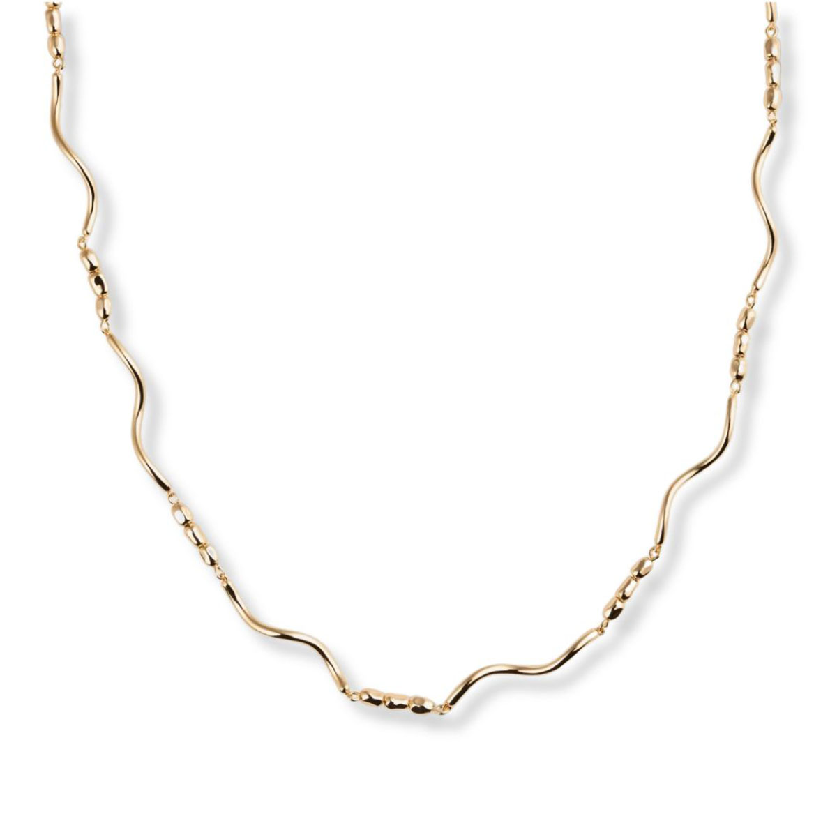 Sparv Soft Wave necklace gold-plated 3240101
