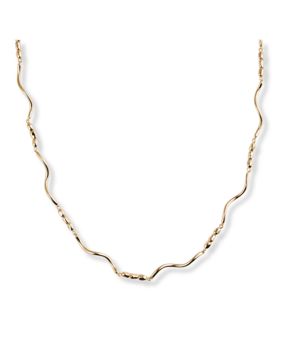 Sparv Soft Wave necklace gold-plated 3240101