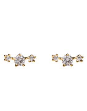 Sparv Starlit earrings gold plated 1790101