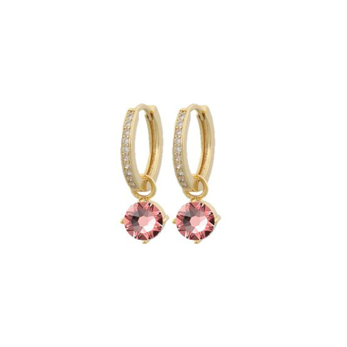 Snö of Sweden Sprinkles Rola hoop earrings 1358-7100565